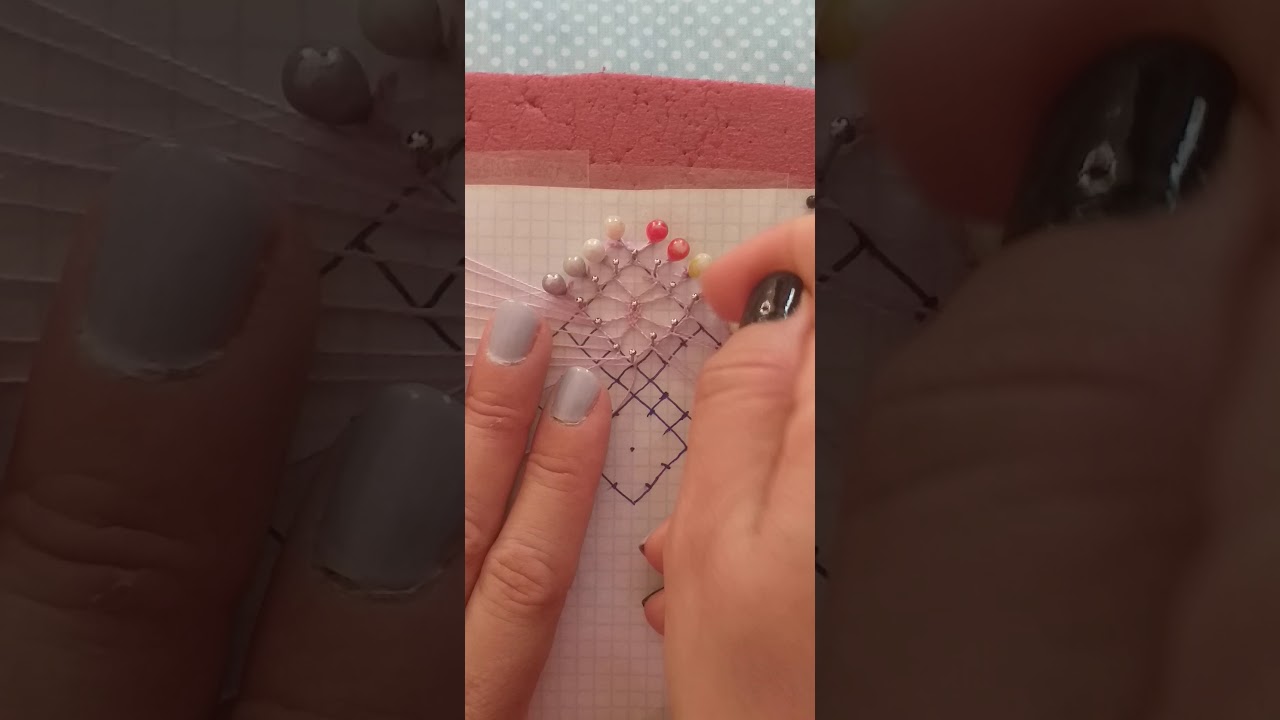 Clases de iniciación al encaje de bolillos, Araña de 2 patas o Milano