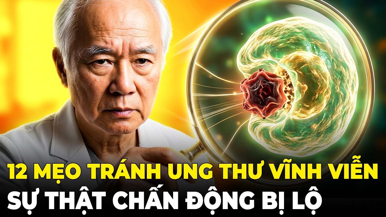 12 Phương Pháp Bất Bại Để Không Bao Giờ Mắc Ung Thư!