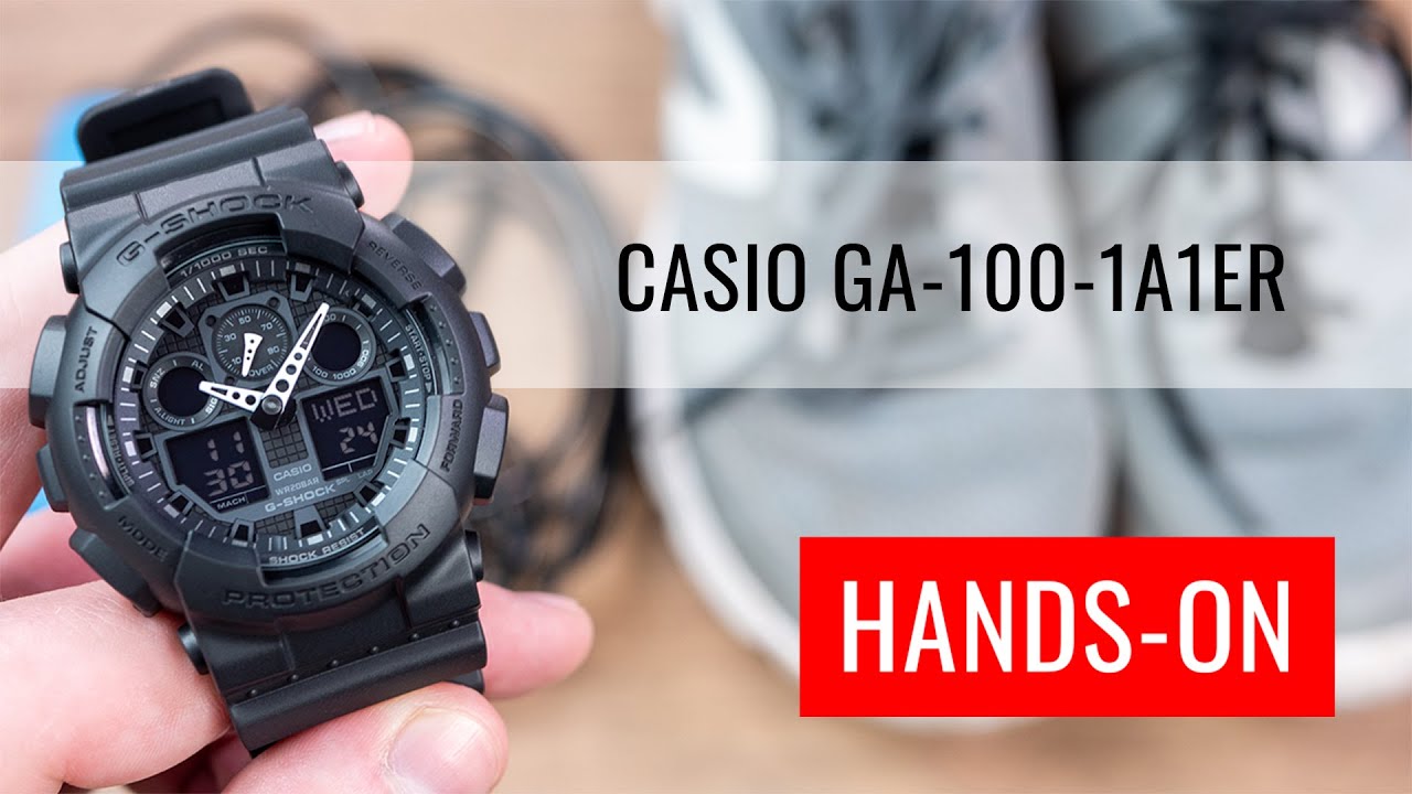 HANDS-ON: Casio G-Shock Original GA-100-1A1ER
