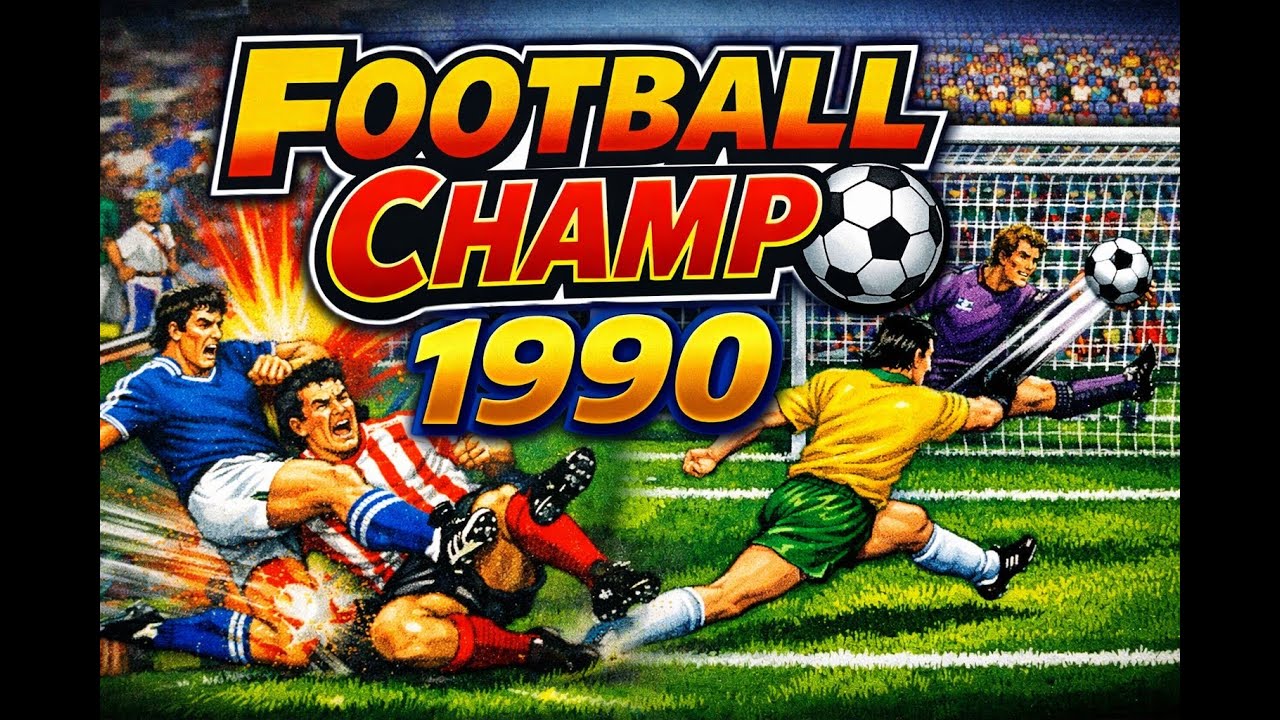 Football Champ 1990 –Comedy Arcade Soccer Action | MAME 