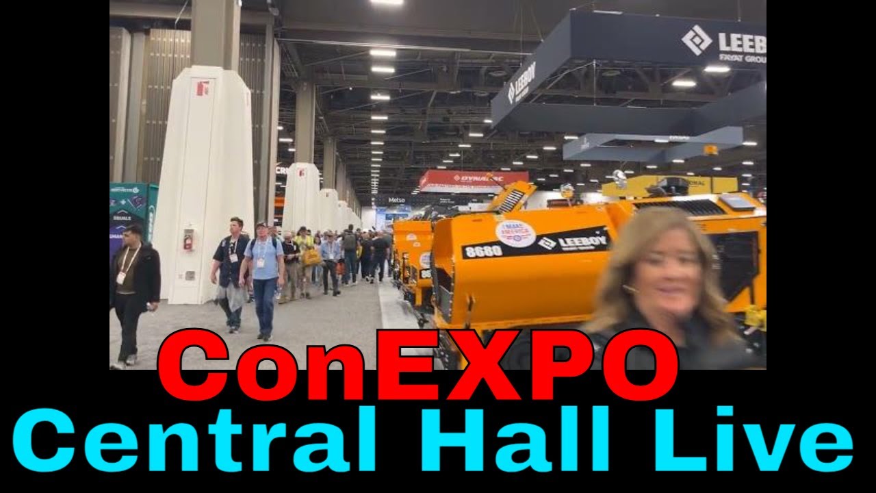 Welcome central Hall CONExpo con/ AGG