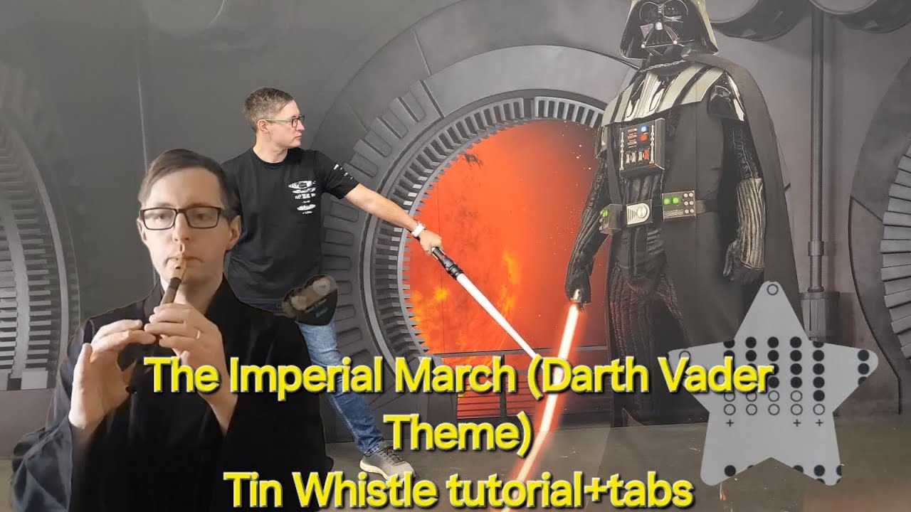 The Imperial March. tin whistle tutorial.