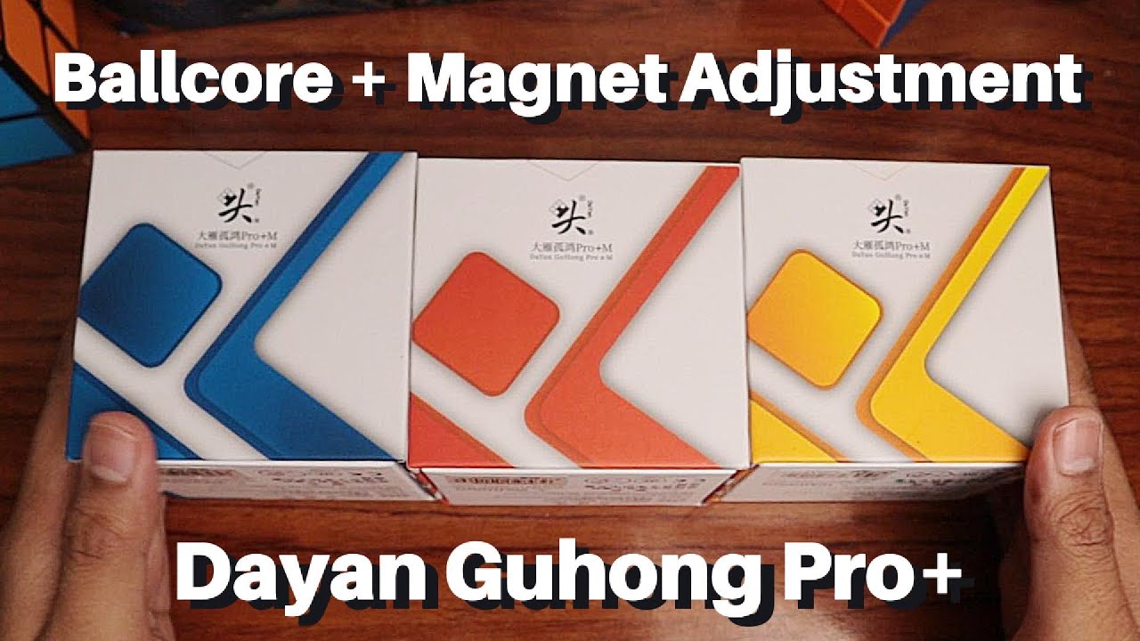 Cube Bagus Harga Terjangkau - Review Dayan Guhong Pro+ M Maglev , Ballcore , Magnet Adjustment