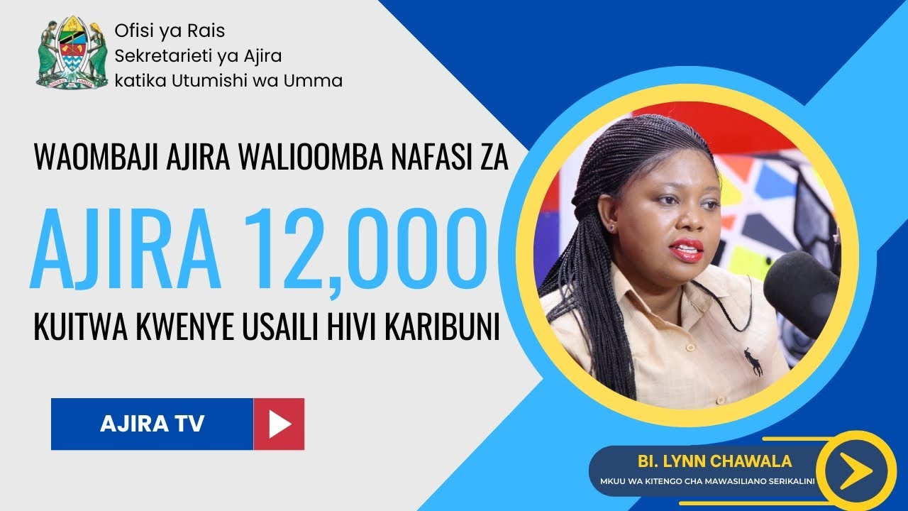 WAOMBAJI NAFASI ZA AJIRA 12,000 KUITWA KWENYE USAILI HIVI KARIBUNI