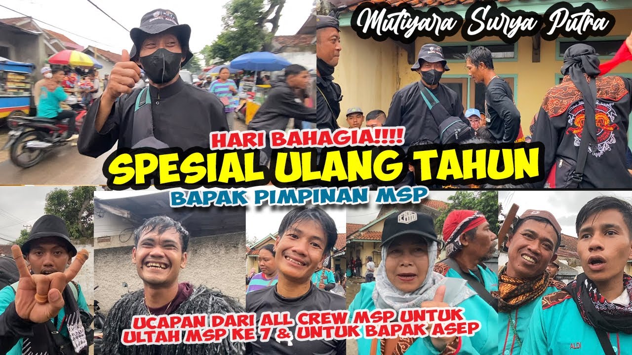 ULANG TAHUN BAPAK PIMPINAN MSP - PENTAS PENUH HARU BAHAGIA ❗❗ KUDA LUMPING MSP🔥BARGOLA TV