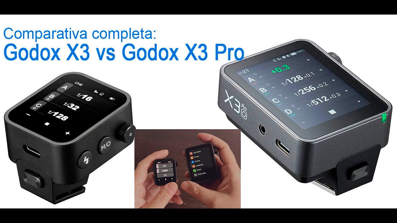 Godox X3 vs X3 Pro 🔥 ¿Cuál disparador remoto elegir y por qué?