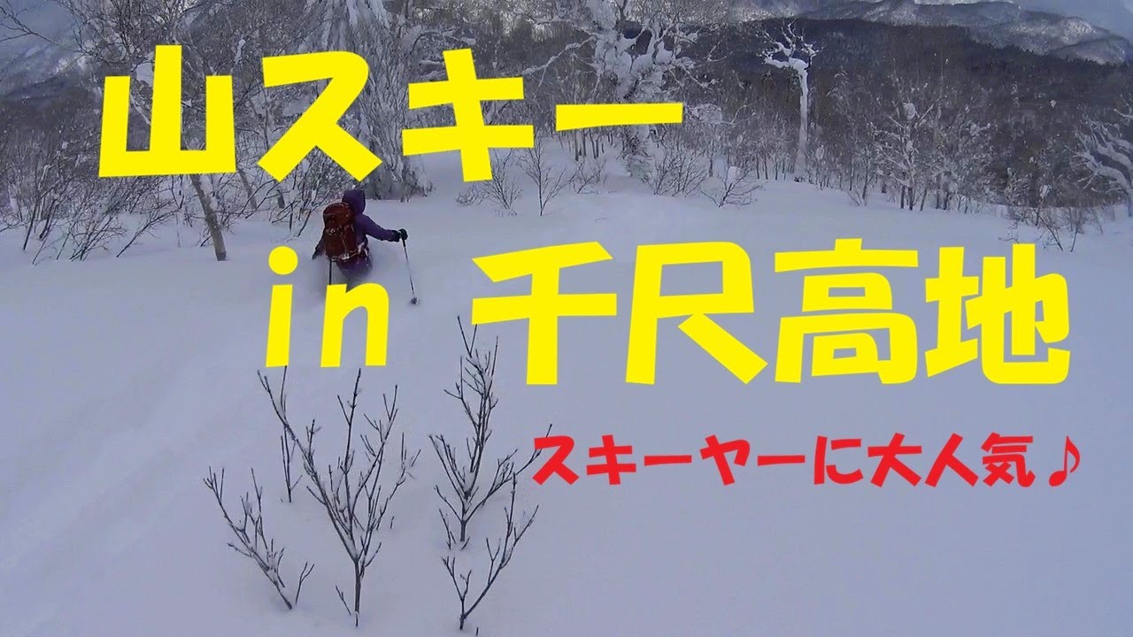 山スキーin千尺高地:2026/1/18