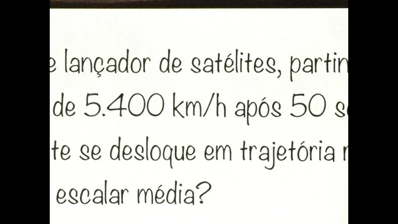 FBNET | Cn EXTRA - UNESP 2018 - Aceleração escalar média no lançamento de foguete