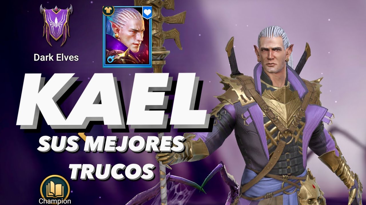 GUÍA DEFINITIVA de KAEL, ¿El MEJOR CAMPEÓN INICIAL? - RAID: Shadow Legends