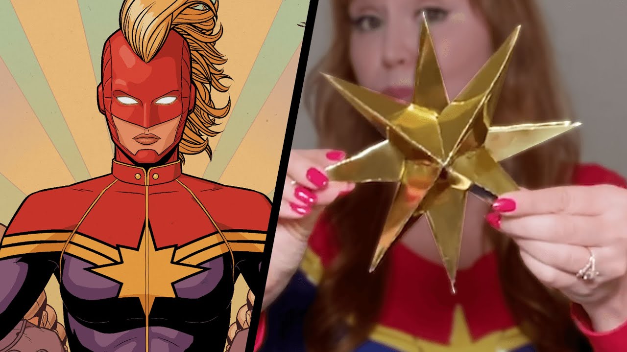 DIY Captain Marvel's Star of Hala!