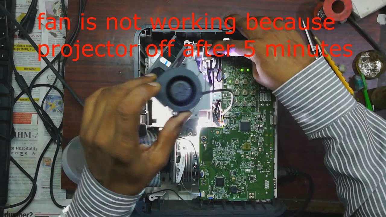 BENQ PROJECTOR mx806pst power off after 5 minuts, lamp error, power off, and sollution
