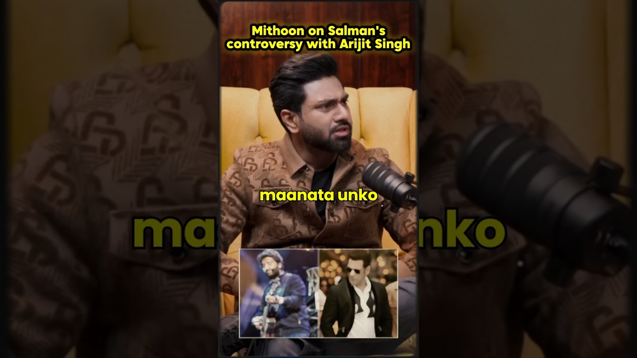 Salman Khan's Controversy with Arijit Singh #ytshorts #salmankhan #arijitsingh #mithoon #podcast