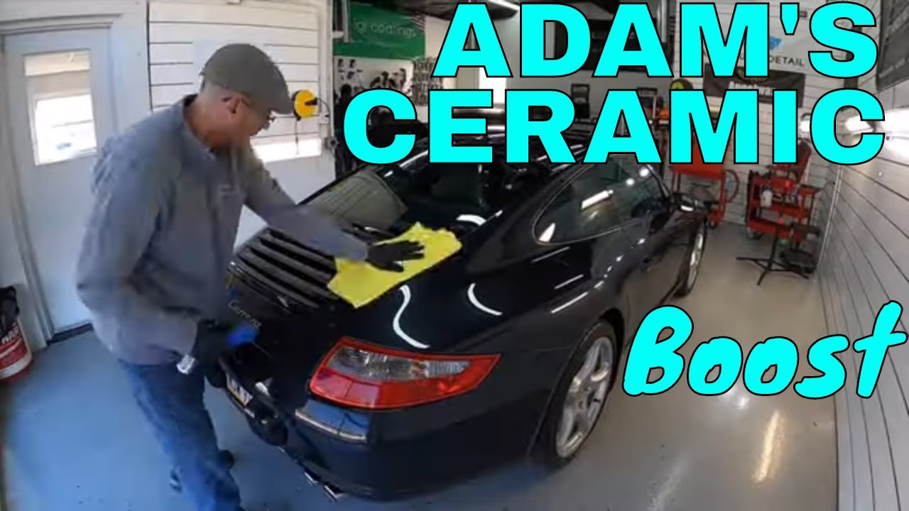 Adam's Ceramic BOOST! Ceramic Infused Quick Detailer!