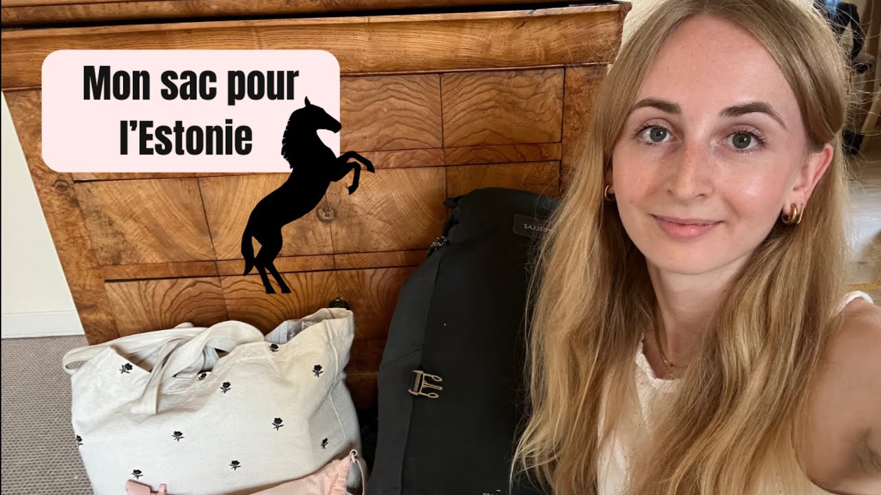 ASMR | On fait mon sac pour 3 semaines en Estonie ! 🇪🇪