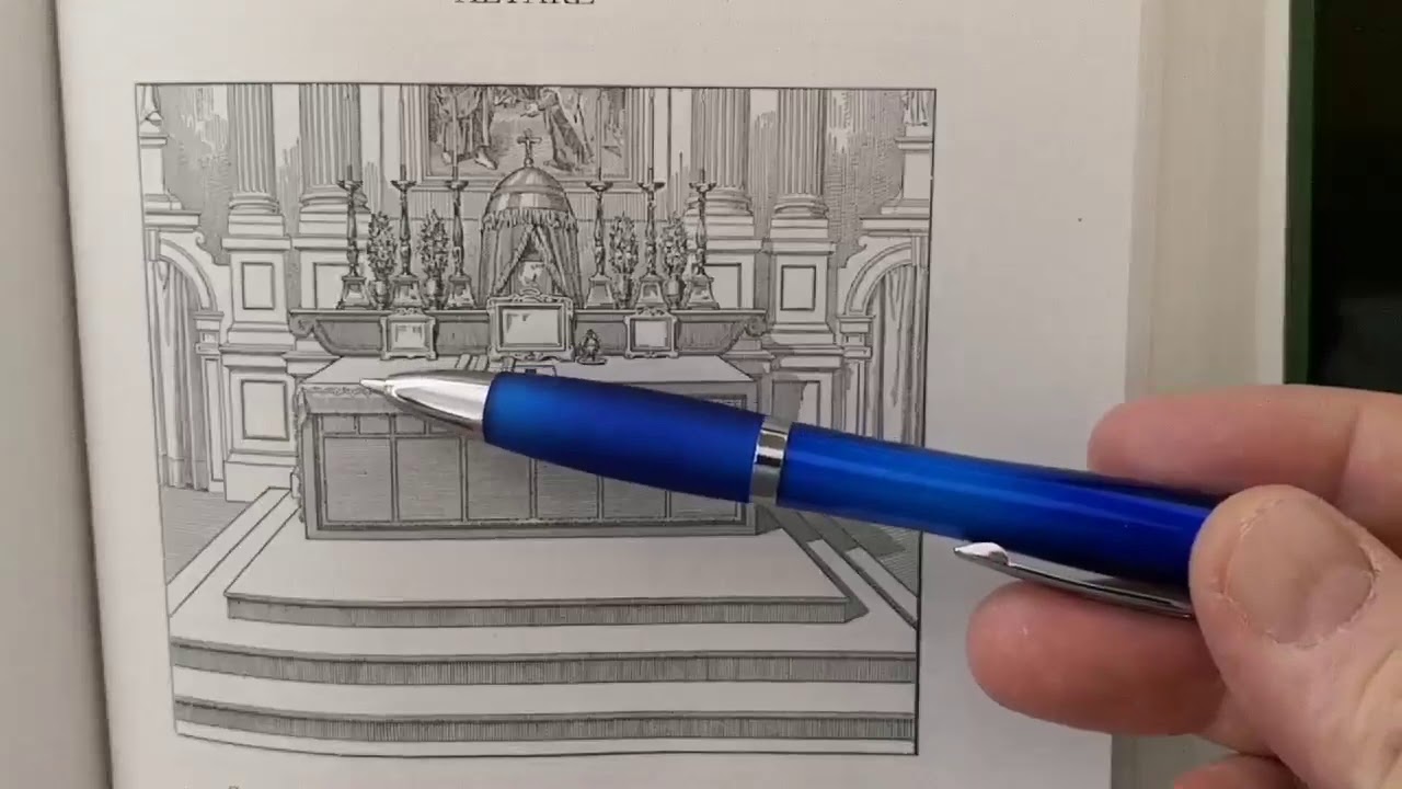 Don Enrico M. Roncaglia - La struttura dell'altare tridentino