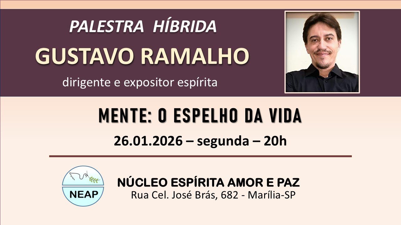 MENTE : O ESPELHO DA VIDA - com Gustavo Ramalho