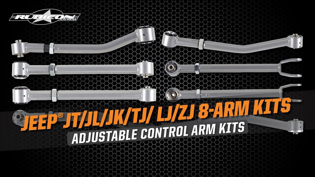 Rubicon Express COMPLETE 8 ARM ADJUSTABLE KITS