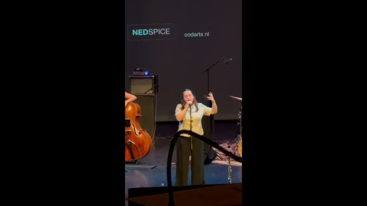 AYÊ impressie tijdens de Erasmus Jazz Prijs 2025 in Lantaren Venster