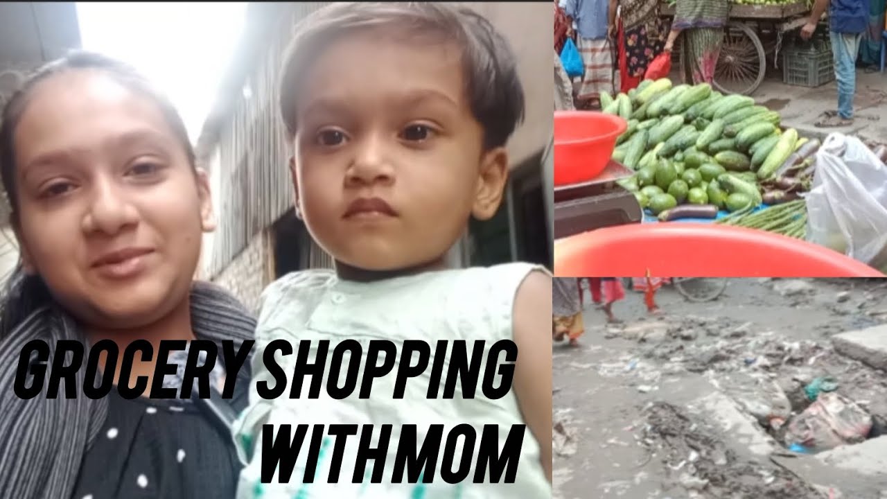 Grocery shopping with mom.#daily vlog #parijatquest 