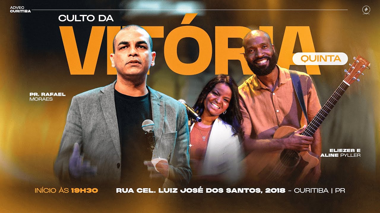 CULTO DA VITÓRIA | Pr. Rafael Moraes & Eliezer e Aline Piller |  30/01/25
