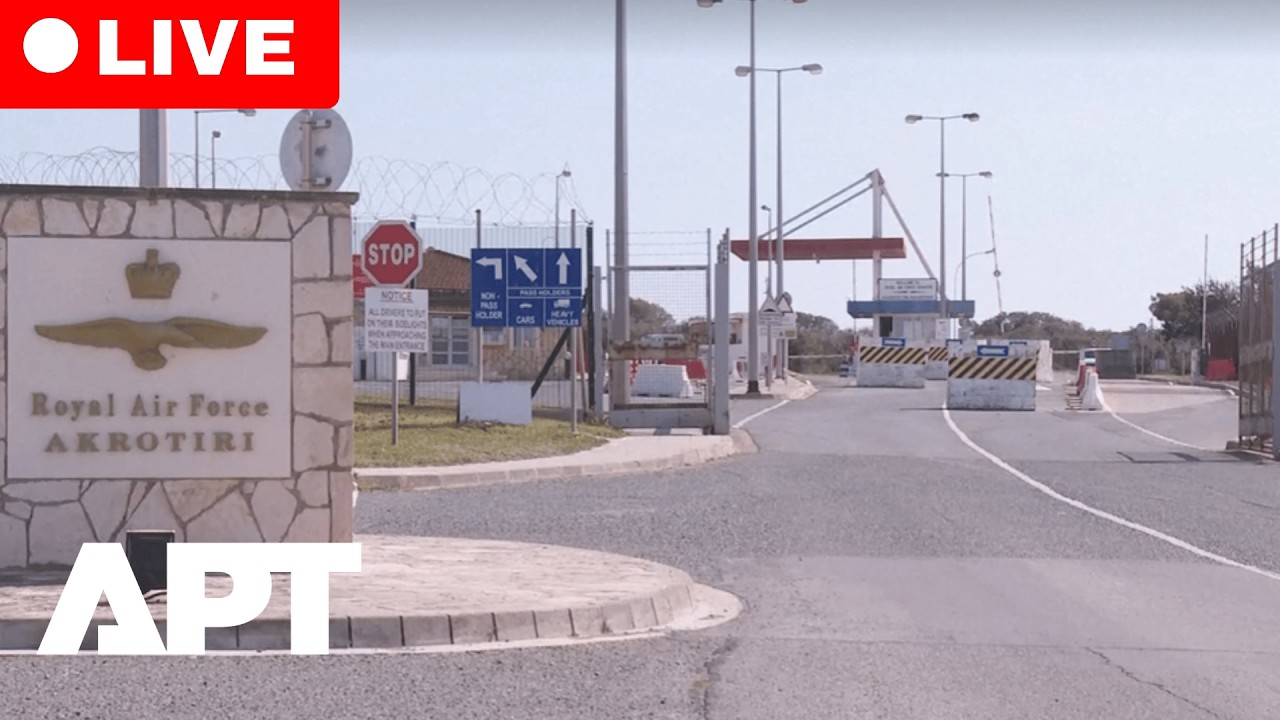 LIVE: RAF Akrotiri Base in Cyprus Amid Iran War Escalation After Drone Strike Threat | APT
