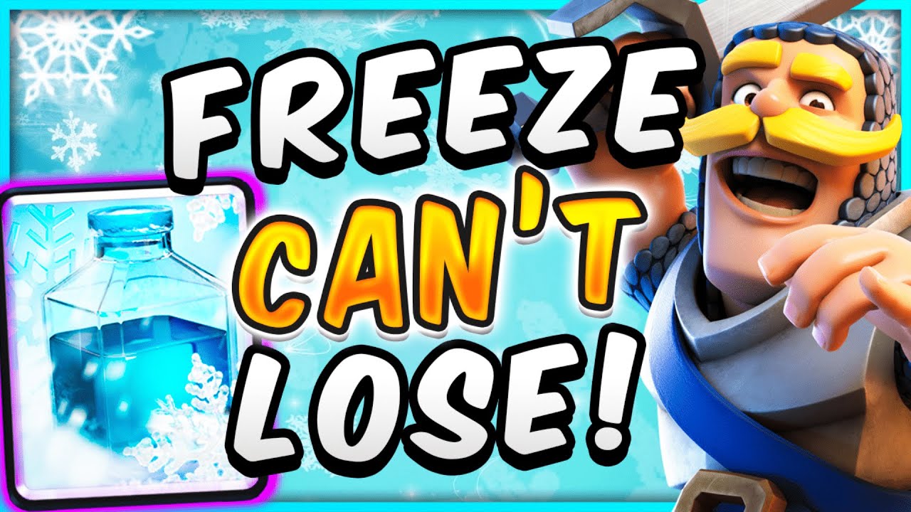 NEW CRAZY FREEZE CYCLE CRUSHES ALL OPPONENTS! — Clash Royale