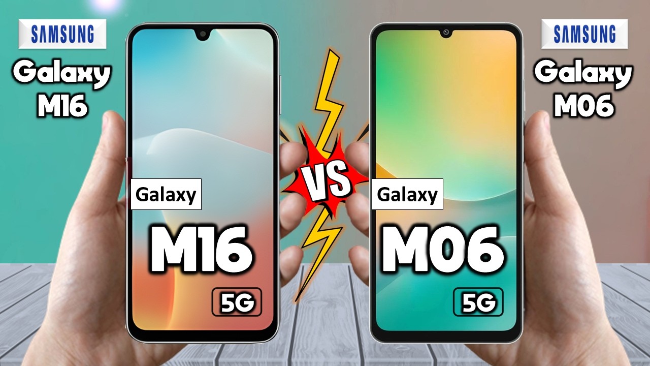Samsung Galaxy M16 Vs Samsung Galaxy M06 - Which is BEST For You?