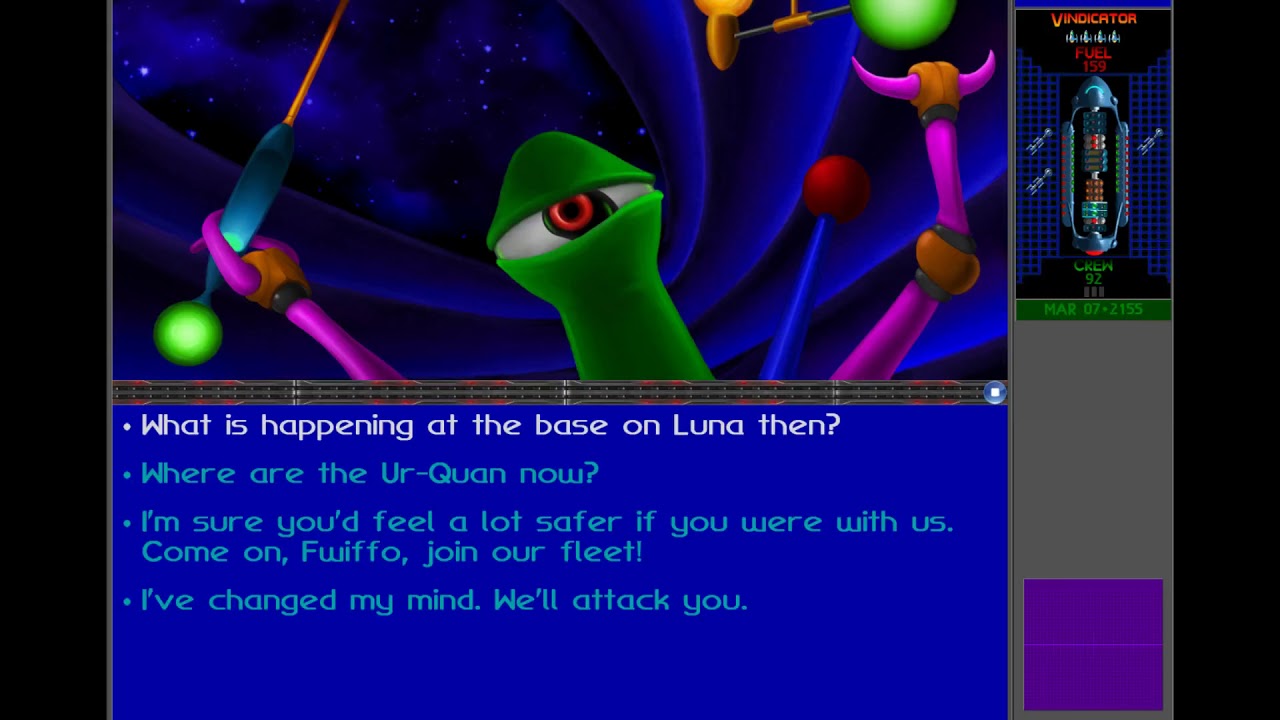 Star Control : Meeting Captain Fwiffo