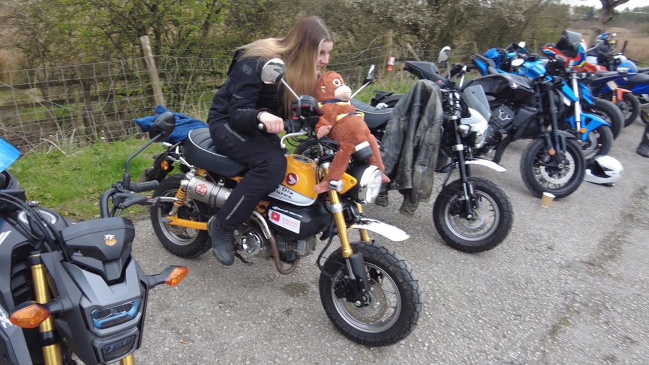PASTIE AND PEAS NIGHT RIVI : @UsernameKate tries the Honda Monkey : WHAT’S COMING UP ON THE CHANNEL