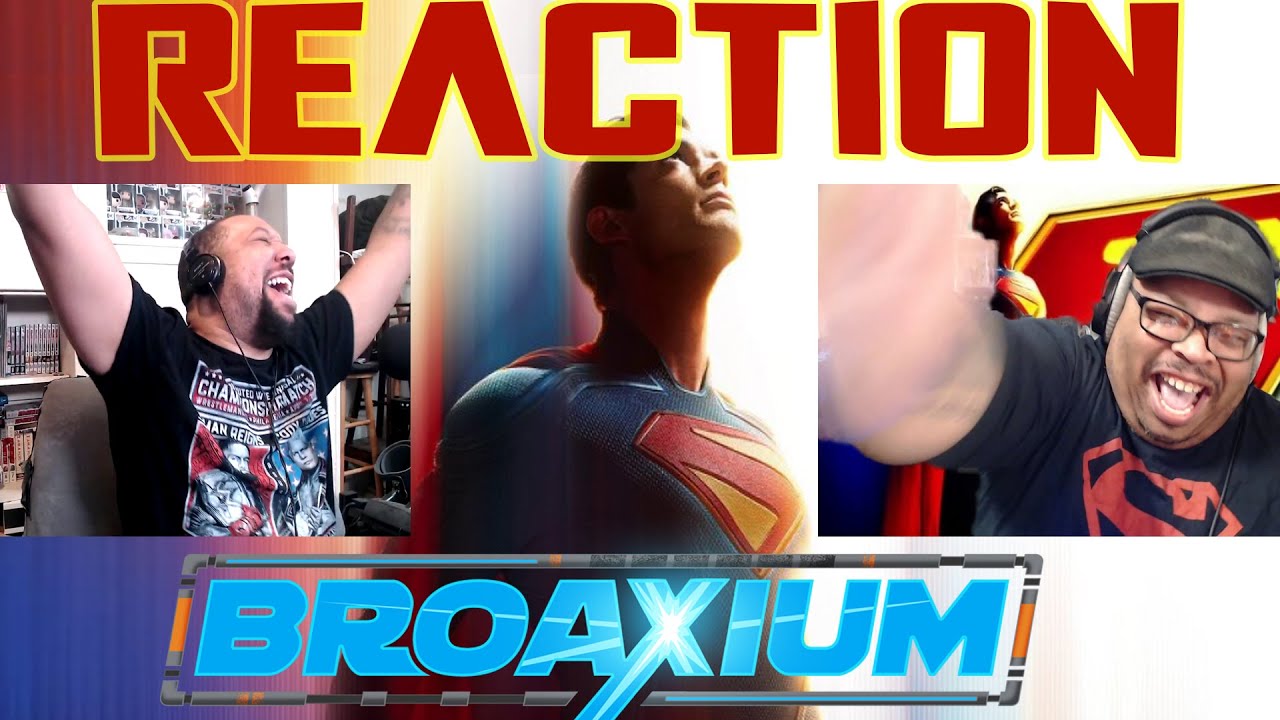 Superman Teaser REACTION! w/ Chris & Roke