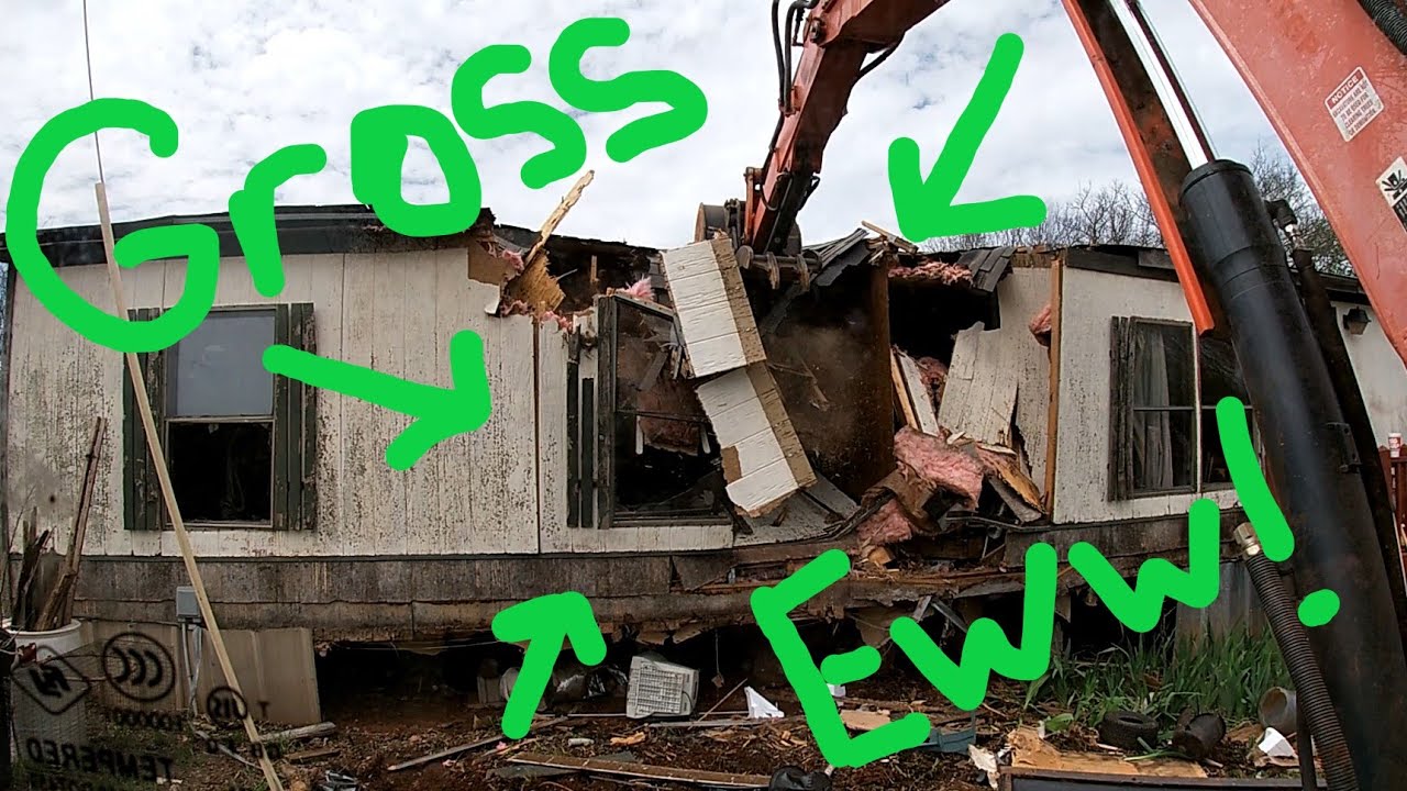 Gross Trailer House Demolition Part 1 #72