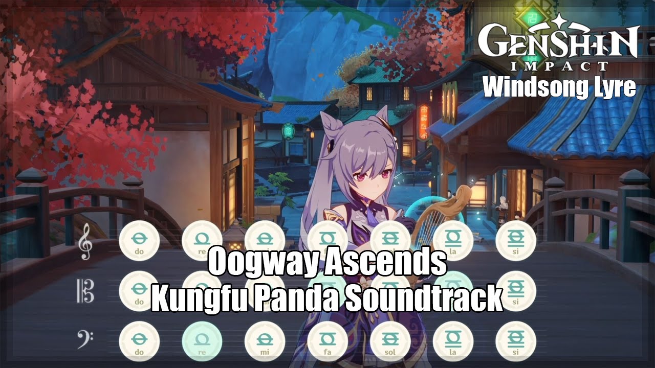 Oogway Ascends from Kungfu Panda | Windsong Lyre Genshin Impact