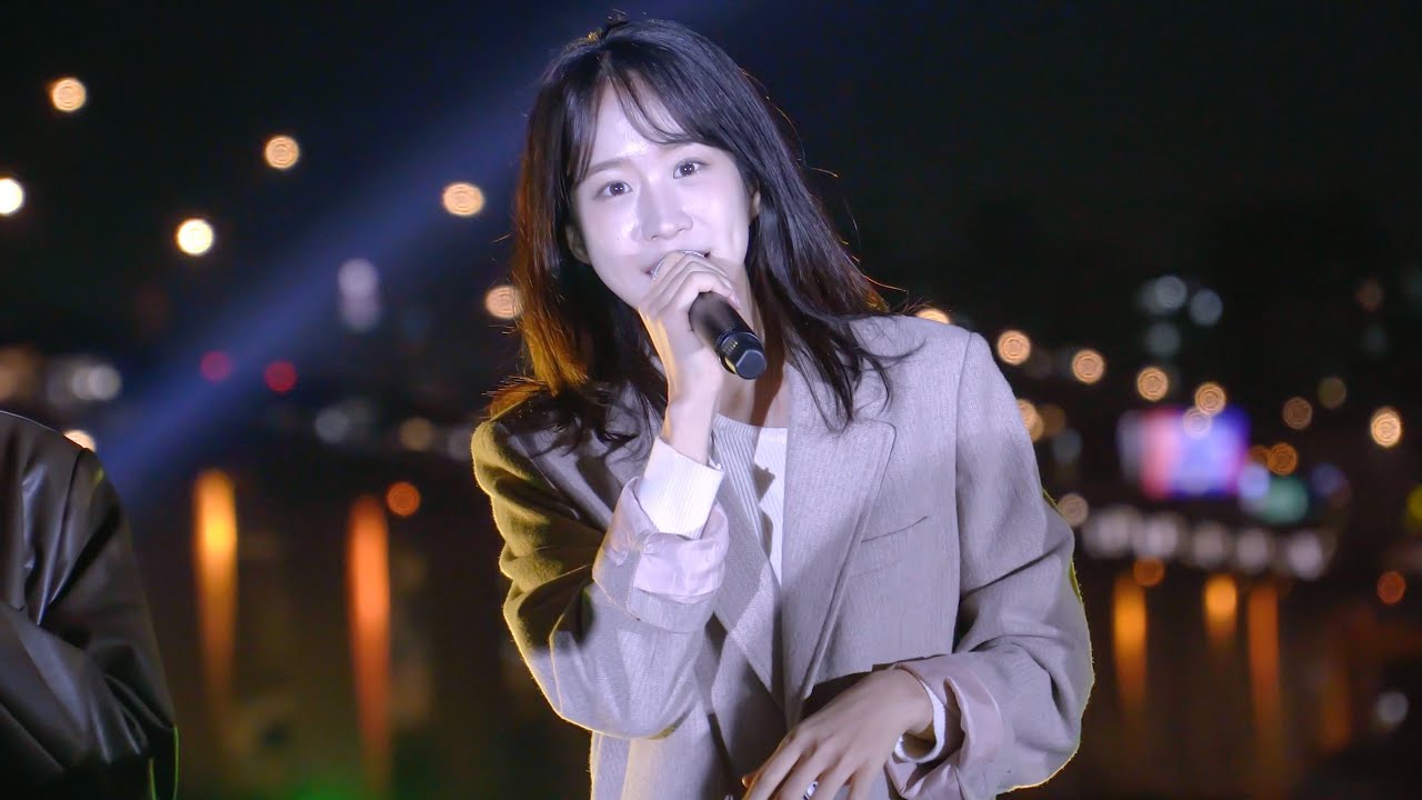 [4K] 뮤지컬 광화문연가 추추 버스킹 '붉은 노을' (박새힘 과거 수아 Focus)
