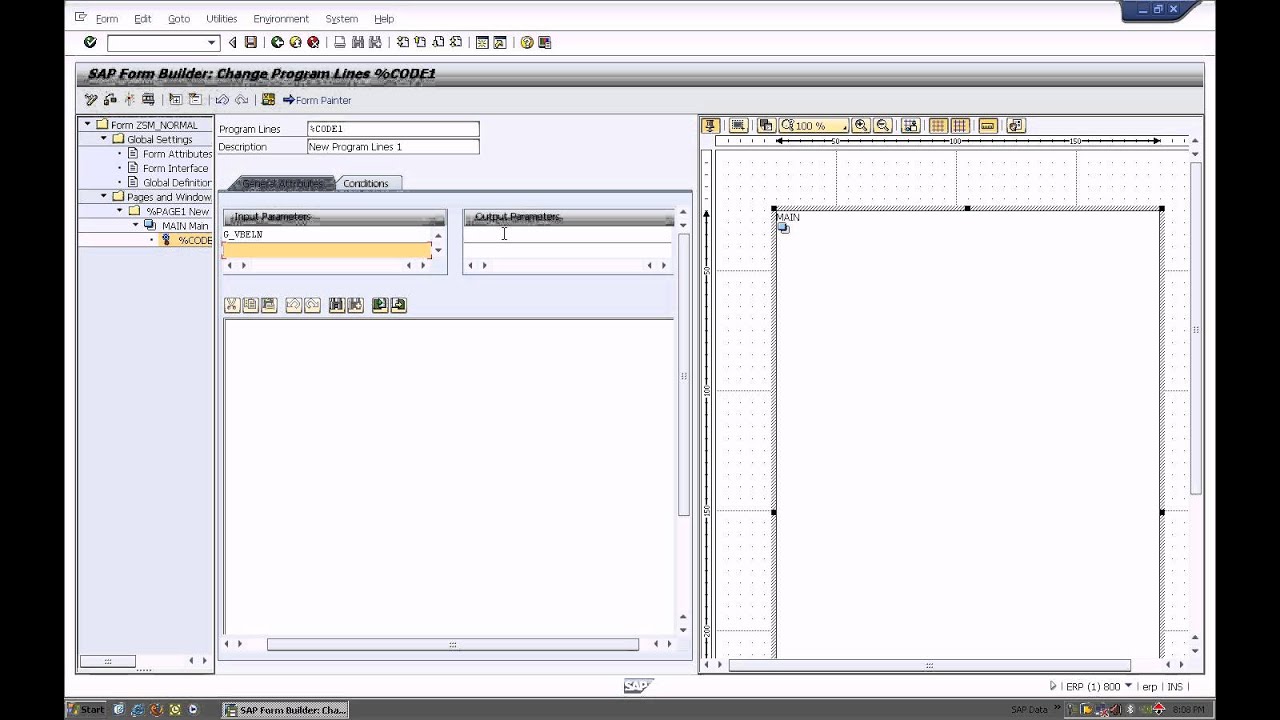 SAP-Smartform Normal