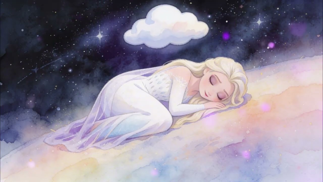 ♬ Sleep Music, Baby lullaby, 3 hours, elsa, frozen