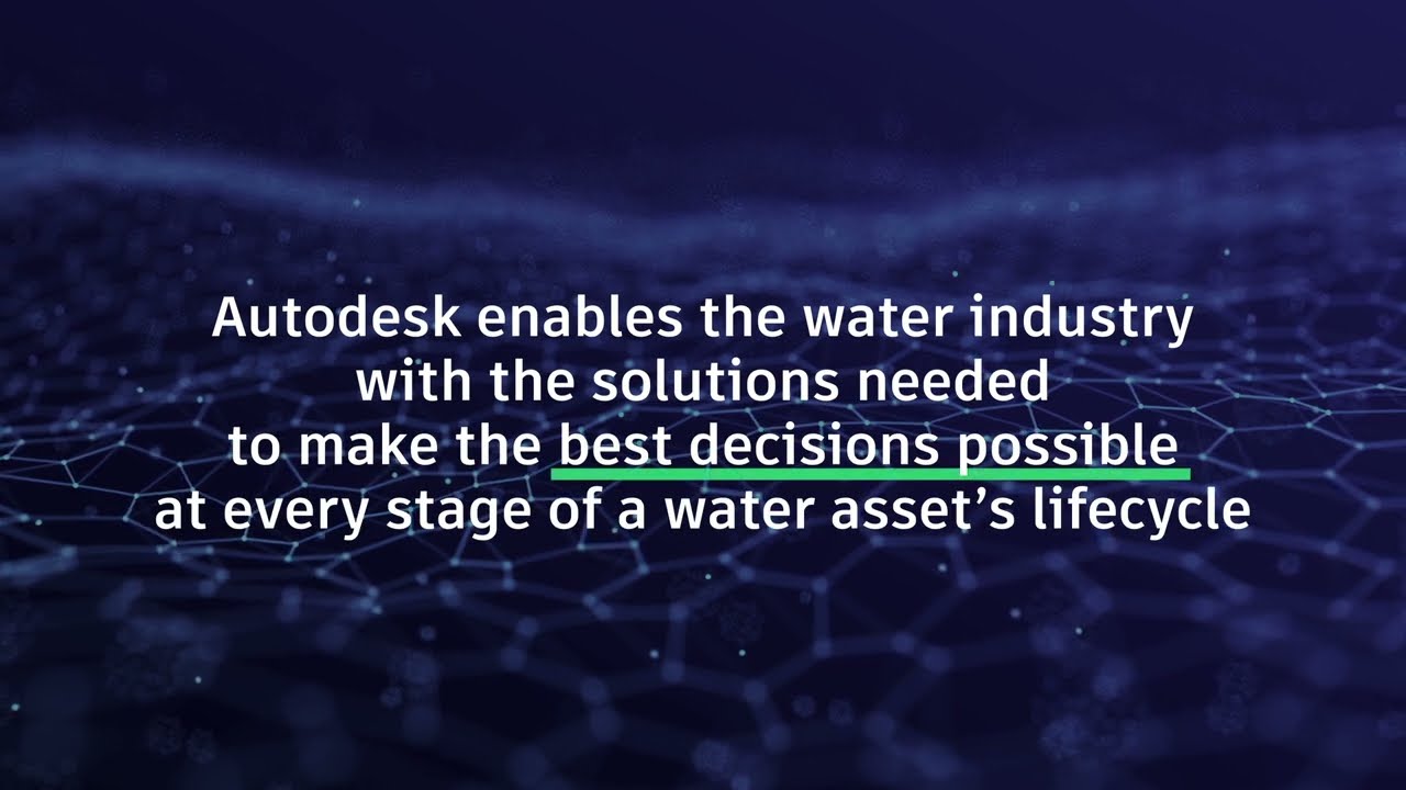 Autodesk Water Infrastructure Products Showreel