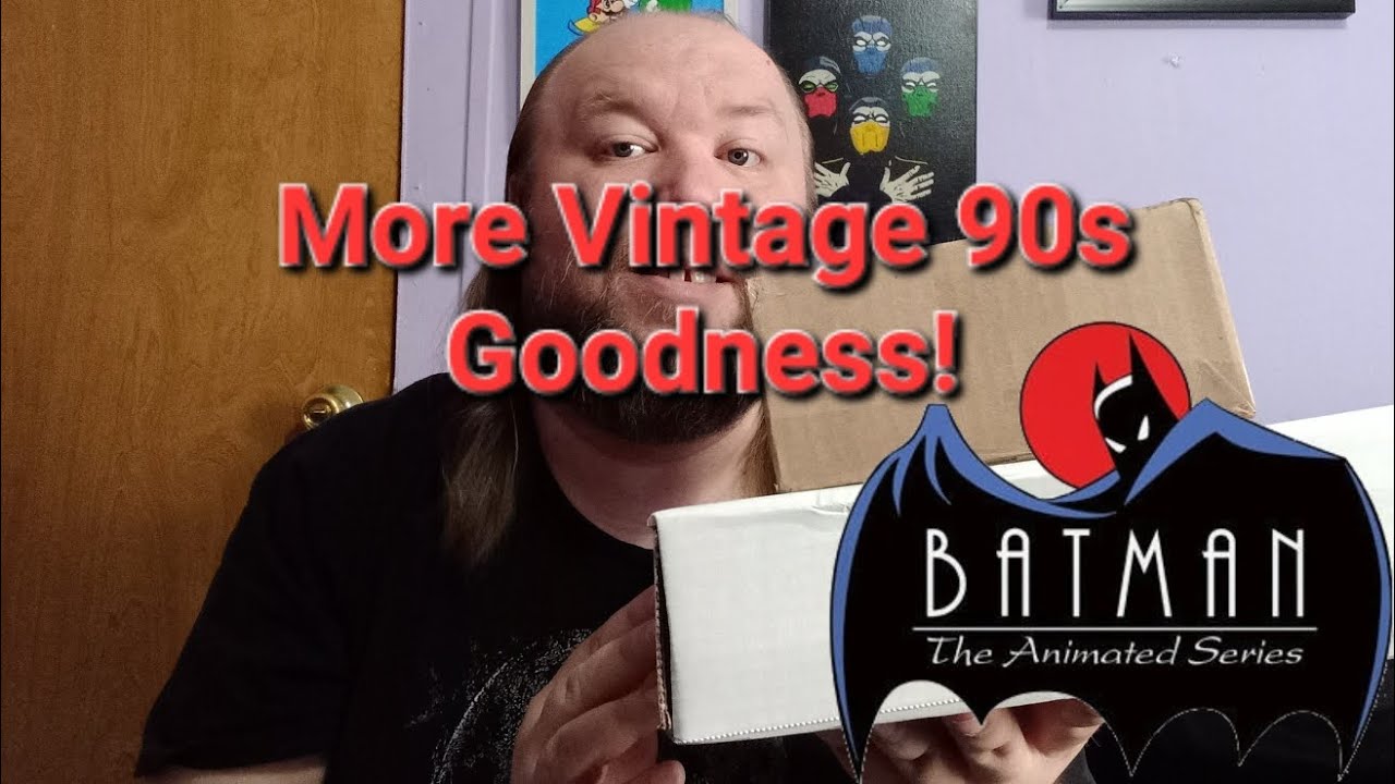 Unboxing Some Vintage 90s Batman Action Figures 