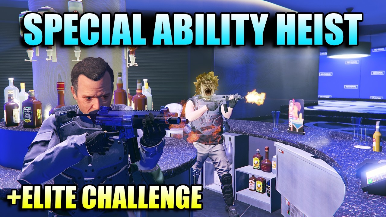 Casino Heist Aggressive With Michael's Slow Motion Ability, Too Easyyy! | GTA Online Casino Heist