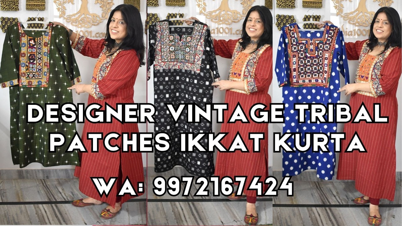 18 Mar EXCLUSIVE VINTAGE PATCh kurtas. WA 9972167424 . by India1001