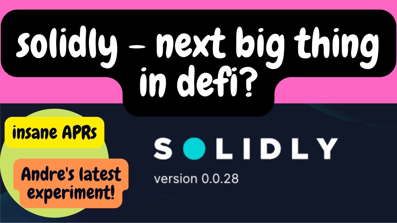 Solidly....is this the next big thing in Defi?