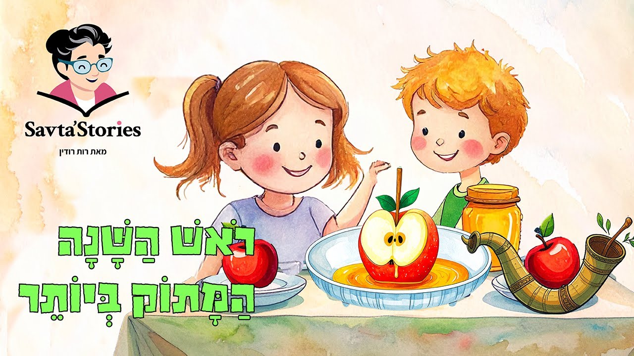 Children’s Storytime | Savta’Stories | רֹאשׁ הַשָּׁנָה הַמָּתוֹק בְּיוֹתֵר I שעת סיפור לגיל הרך