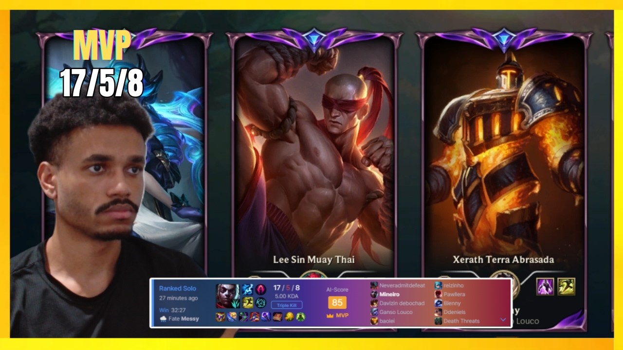 É ASSIM QUE VENCE DE QUALQUER MAIN LEE SIN!  - GAMEPLAY EXPLICATIVA