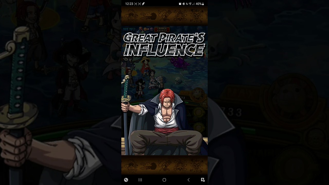 Shanks Special Great Pirate's Influence One Piece Treasure Cruise