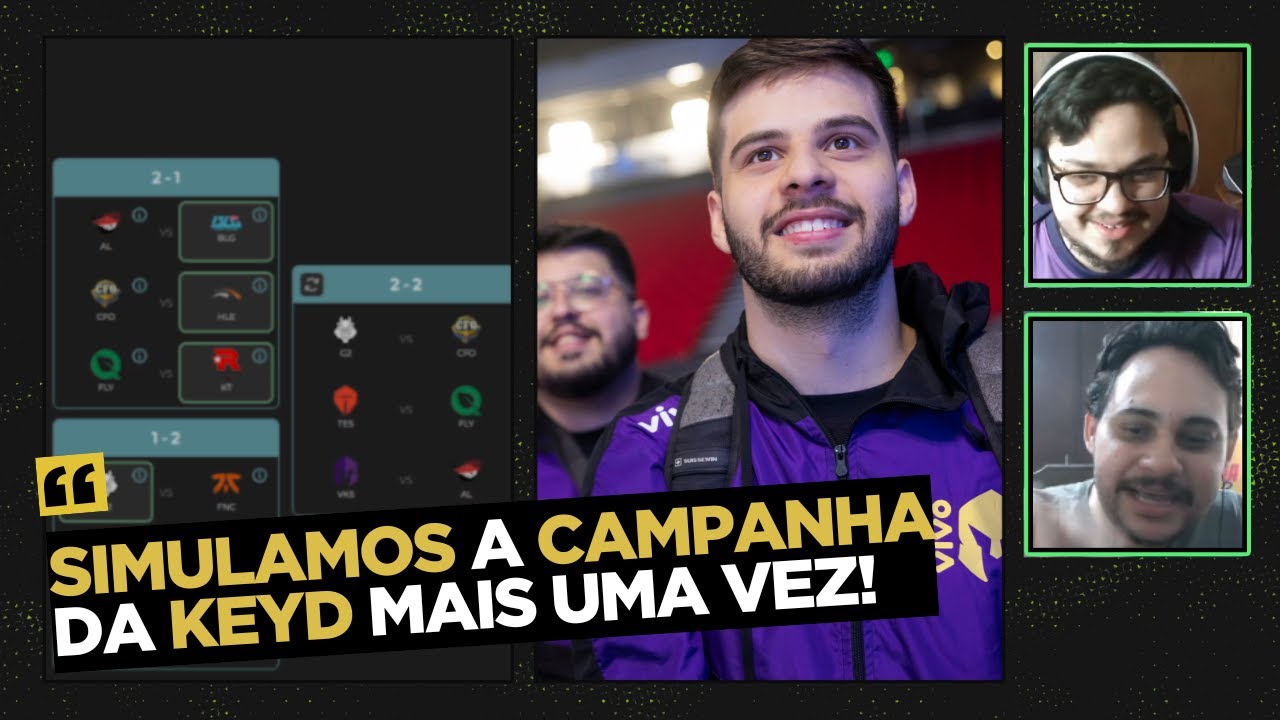Simulamos a campanha da KEYD (DENOVO) dessa vez com o SORTEIO!