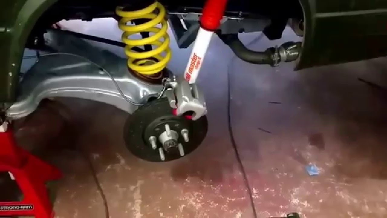 VW T25 T3 Vanagon 2WD to Syncro 4WD Conversion Project - Rear Hubs, Driveshafts and Brakes