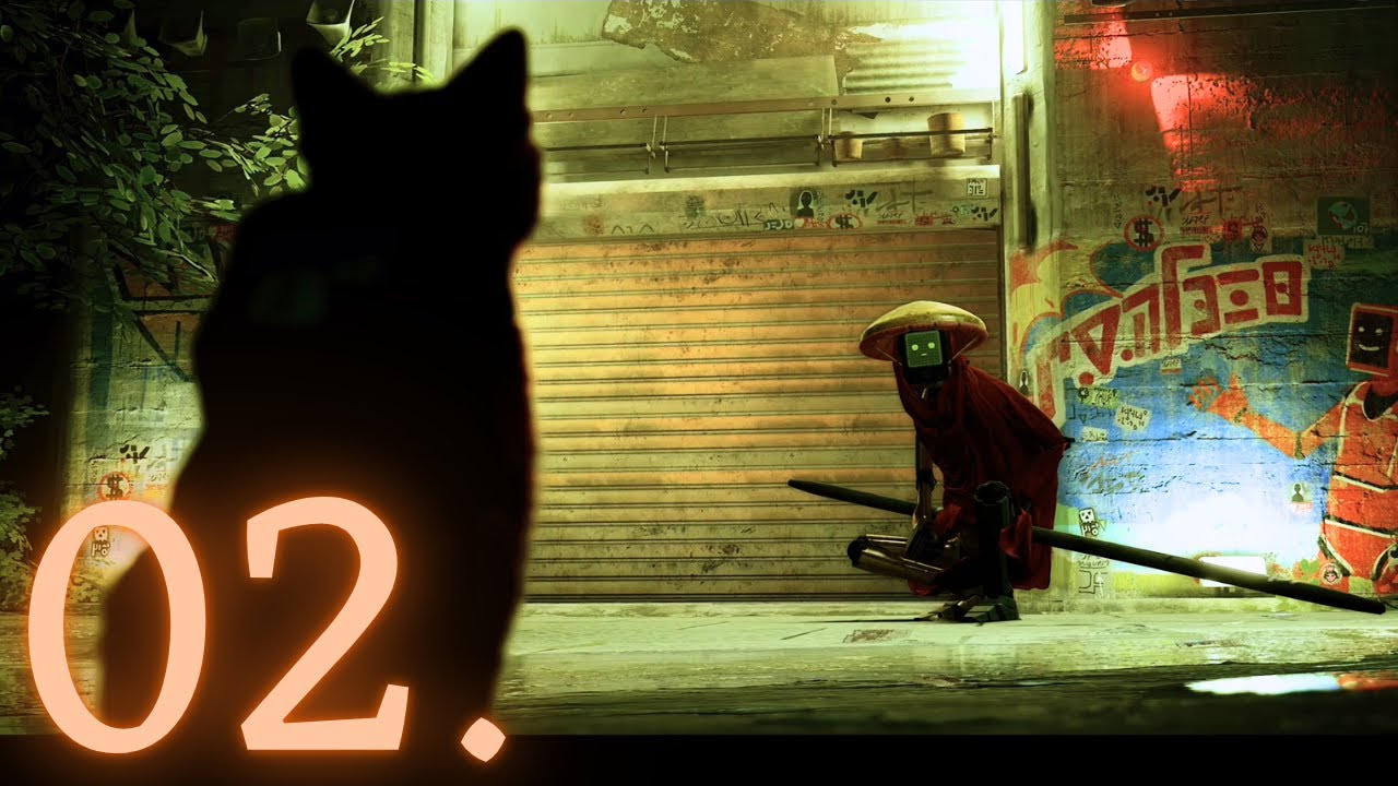 Momo and the Underground Robots! Stray Part 2