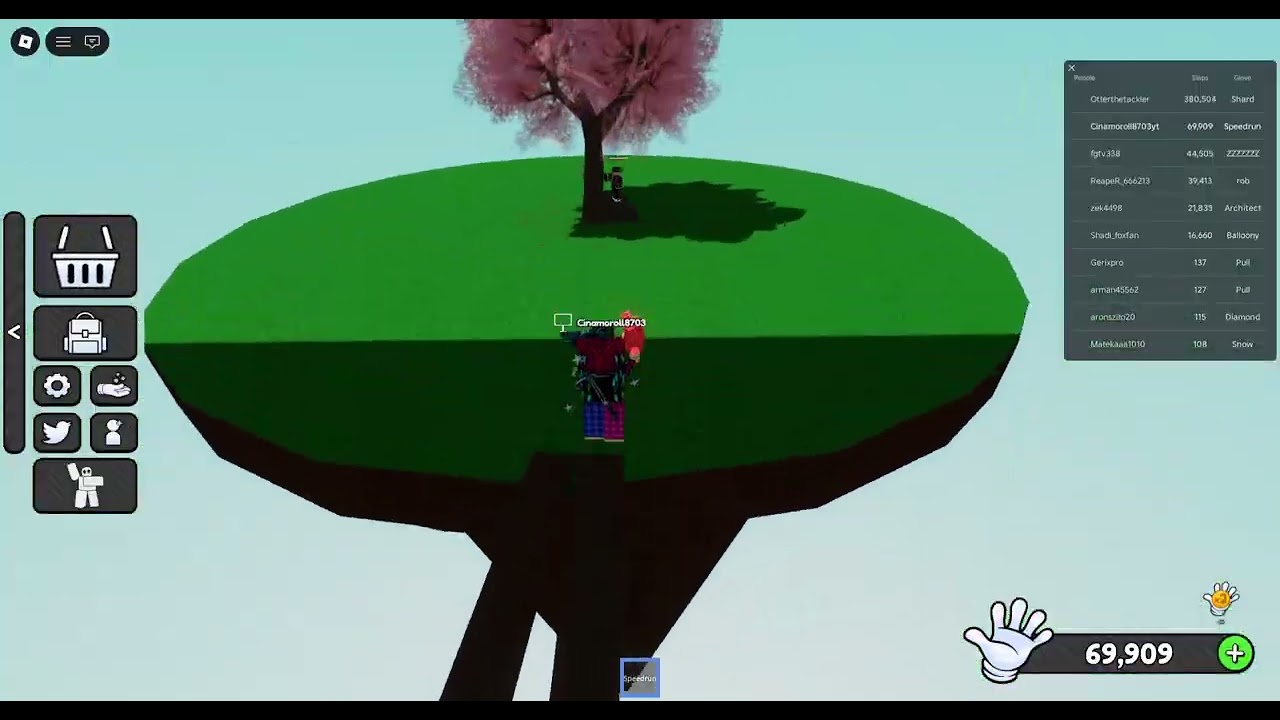 Slap Battles pt 3 (USING ANNOYING GLOVES MEAHAHAHAHA) i died alot.