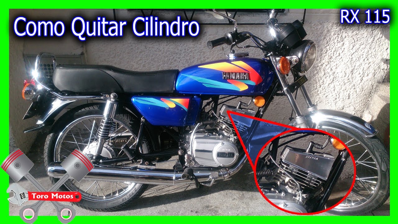 Yamaha RX 115 Como Desensamblar Cilindro Piston Y Culata