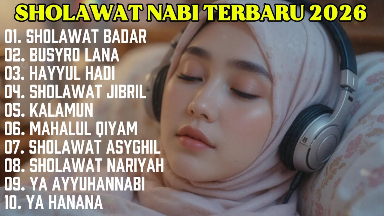 KUMPULAN SHOLAWAT TERBARU 2026 | SHOLAWAT PELANCAR REZEKI | Sholawat Jibril, Sholawat Badar, Nariyah