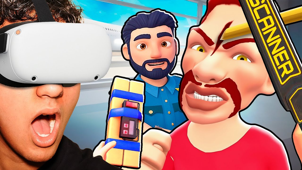 Becoming A SECURITY GUARD In VR For The FIRST TIME...